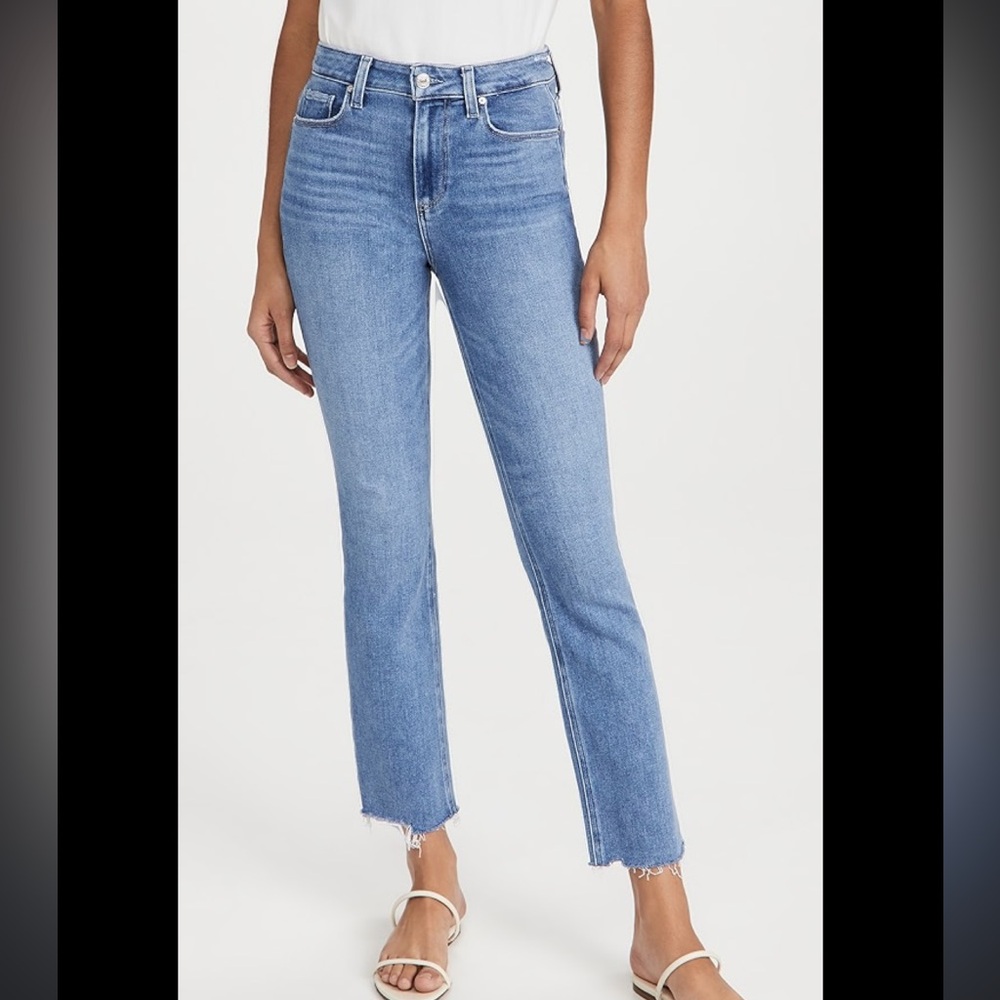 PAIGE Blue Ankle & Cropped Jeans